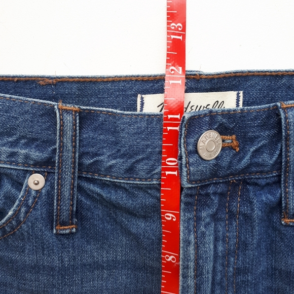 Madewell Perfect Vintage Jean Velvet Tux Stripe Edition - Picture 12 of 14